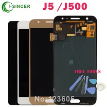 Full LCD Screen For Samsung Galaxy J5 J500 LCD Display Digitizer Touch Screen Assembly Gold Black