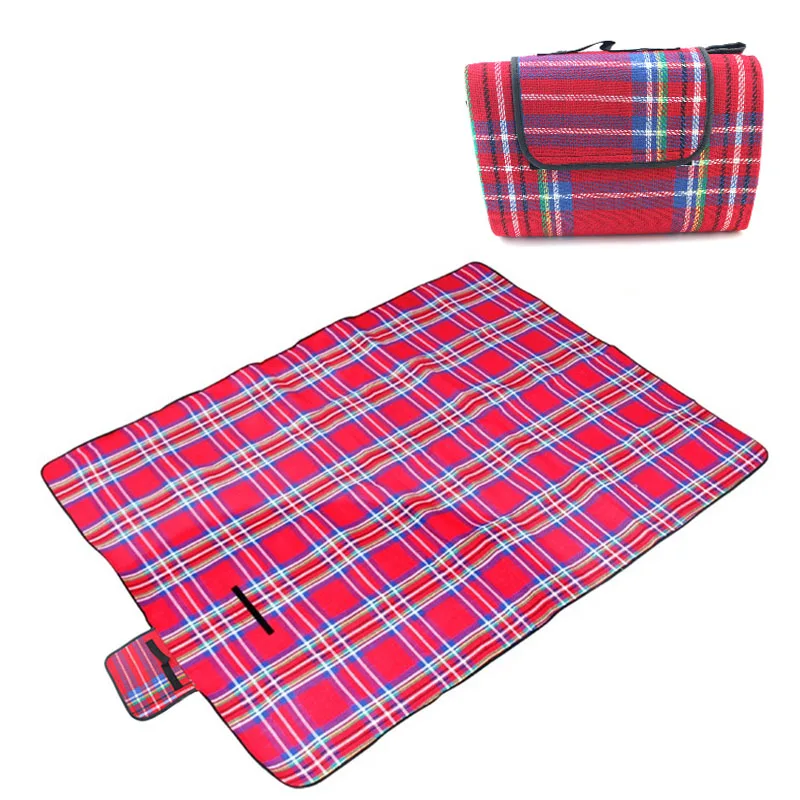 2018 Outdoor Picnic Mat Camping Baby Climb Plaid Blanket Foldable Mat