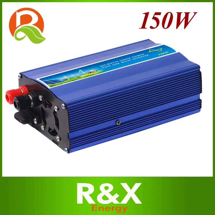 

150w off grid pure sine wave inverter. DC12V or 24V or 48V input power inverter. Used for wind and solar system.