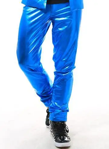 Stage 1 синие корейские костюмы набор мужской бейзер Пиджак Приталенный Блейзер terno masculino мужской пиджак 2XL настраиваемый - Цвет: trousers