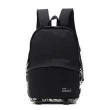 Les Sorties d’usine Coréenne Sacs À Dos De Mode Graffiti Toile Épaule Sac Sauvage Hommes et Femmes Voyage Sacs À Dos Cartable