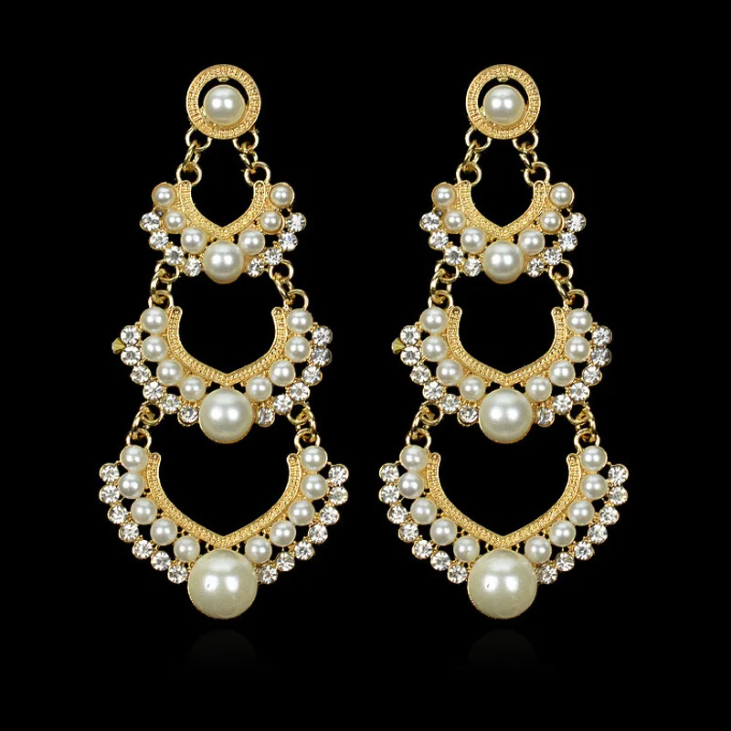 Chandelier Pearl Earrings For Wedding And Get Free Shipping On Chandelier Pearl Earrings For Wedding And Get Free Shipping On Aliexpress