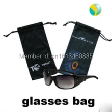 100 шт/партия CBRL 9*17 см очки Сумки и мешочек для очков/аксессуаров, различные цвета, размер можно настроить