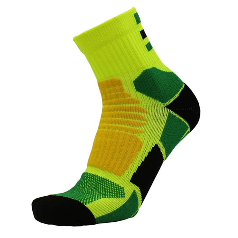 Basketball Breathable Socks Crew Polyester Compression Socks Men