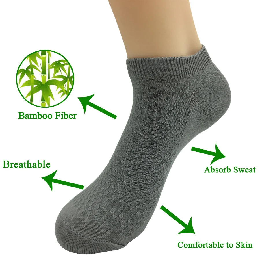Socks men bamboo fiber-