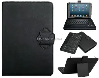 

Free Shipping 100pcs/lot 10 inch Bluetooth Keyboard Universal Tablet Case Cover Bluetooth Keyboard Universal 10" Skin Case