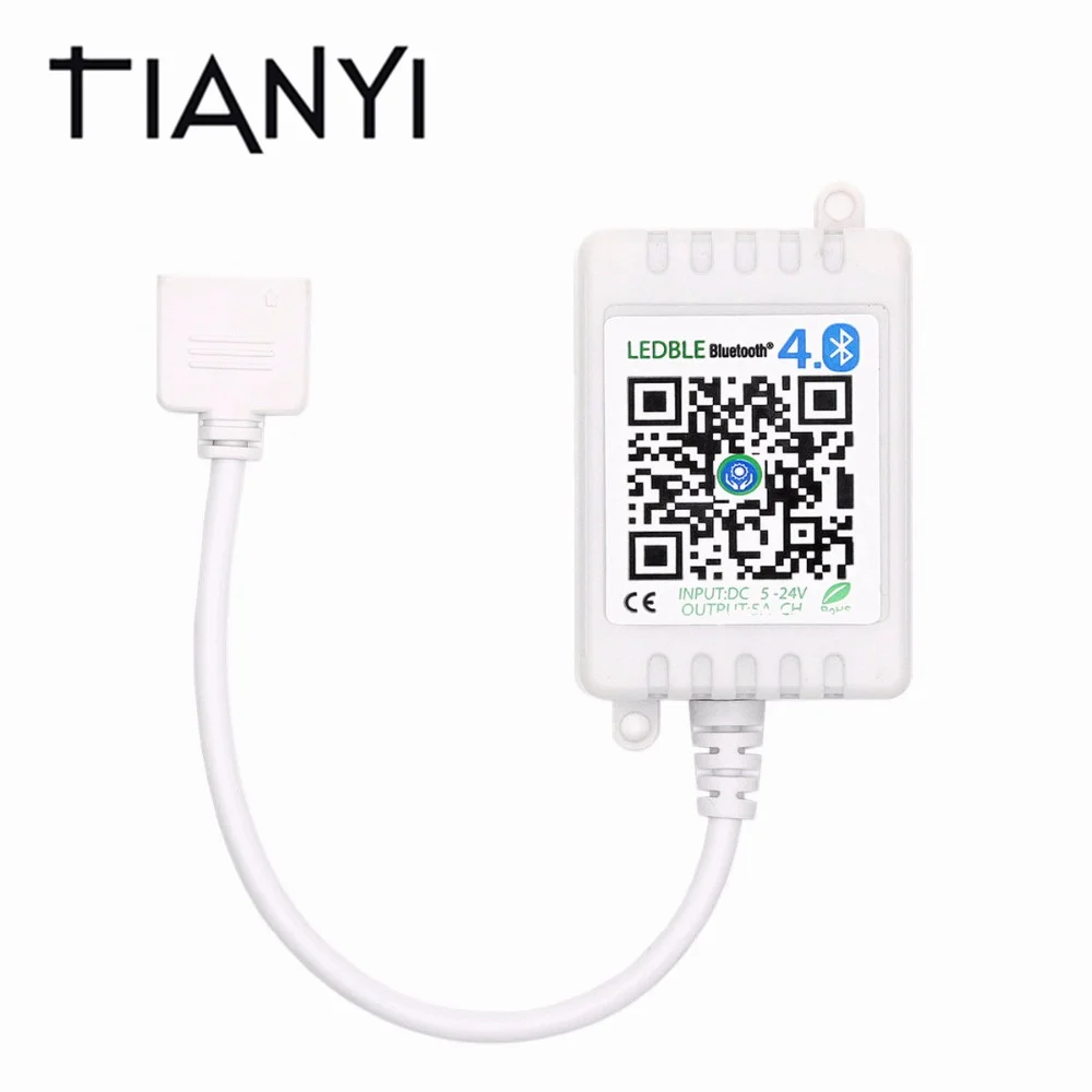 

DC 5-24V Bluetooth LED RGBW Controller Mini LED Controller With DIY Music Timing Function For 5050 RGBW RGBWW LED Strip
