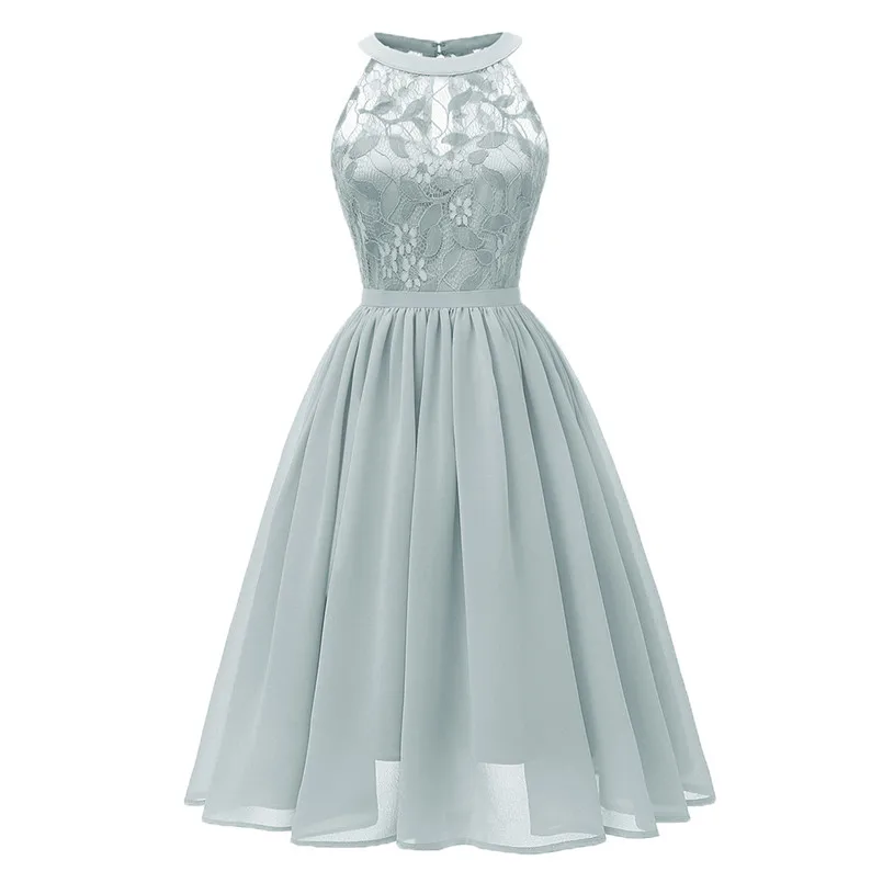 Dress Women Vintage Sexy Dress Princess Floral Print Lace Dress A line Party Dresses Vestidos De Festa Wholesales 40AT2710