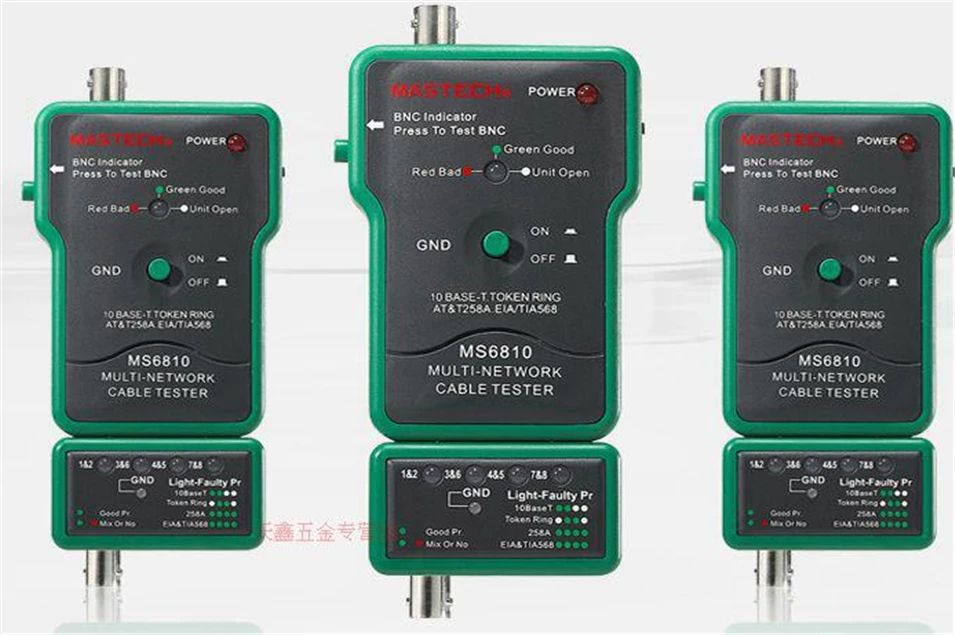 Hot Coaxial Cable BNC Network Wire Line Tester Detector Tracker MASTECH