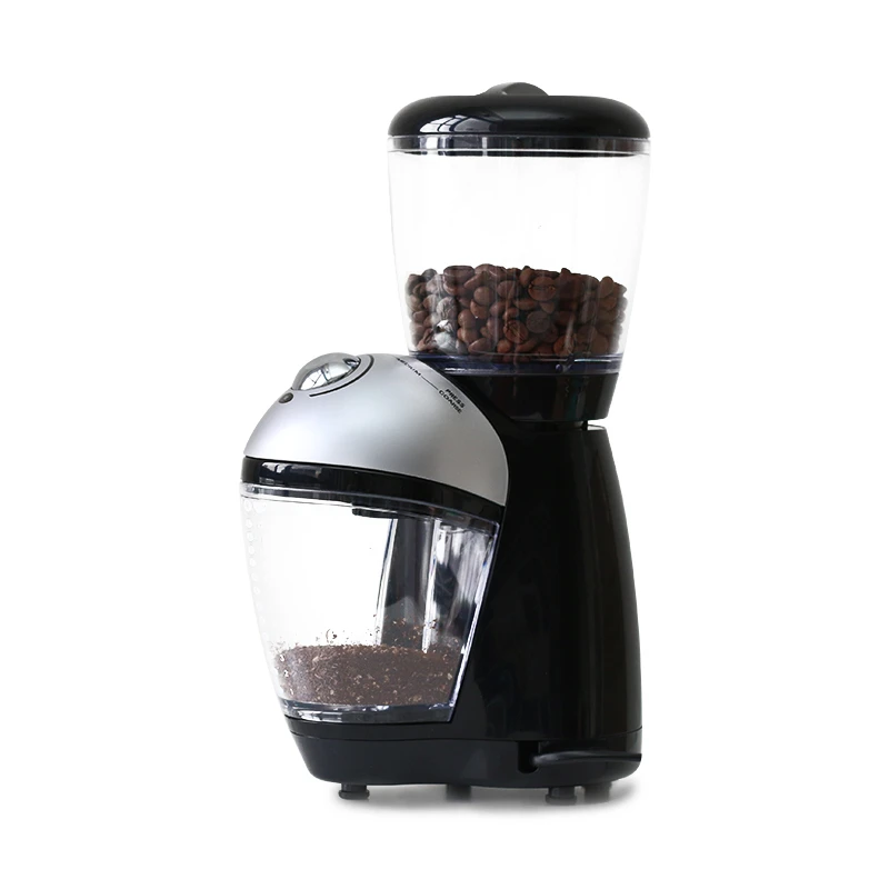 

Household Coffee Grinder Italian Electric Coffee Grinder Adjustable Speed Burr Grinders Flat Wheel Coffee Bean Mill Pulverizador