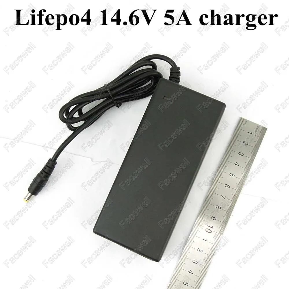 12V 5A fast smart charger Lifepo4 12 volt charger 5a 14.6v DC output for 4s 12.8v lifepo4 battery 10Ah 20ah 15ah power pack kit (1)