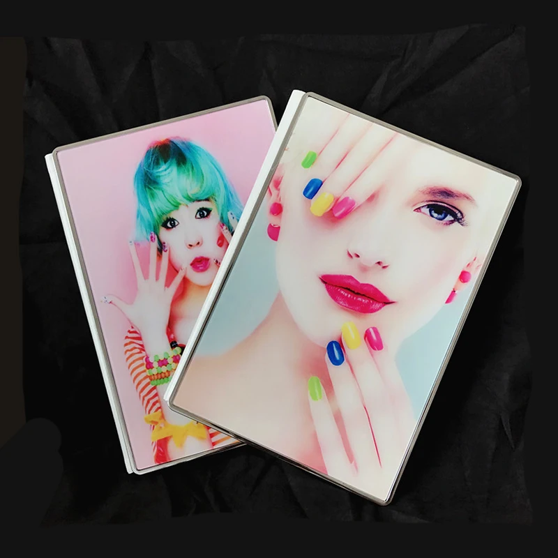 

Acrylic 80colors Nail Display Book Nail Gel Polish Art Showing PU Leather Nail Display Color Card With Full Tips