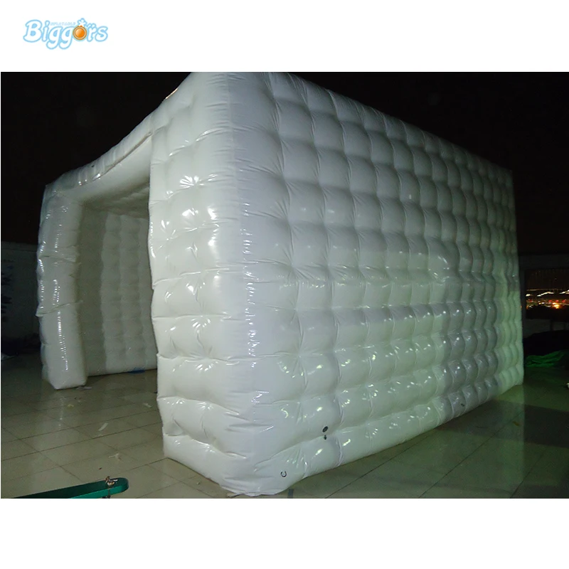 

White Inflatable Cubic Cube Tent For Exhibition Or Party Event