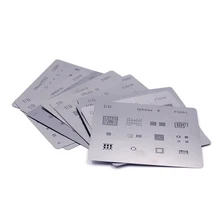 FEORLO IC чип наборы трафаретов для пайки BGA набор шаблон припоя для iphone X 8 7 6s 6 plus SE 5S 5C 5 4S 4 iPad шаблон припоя