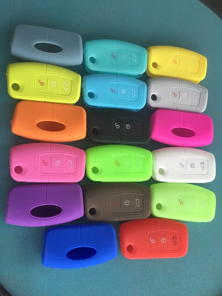 Key Remote Cover Case Flip Shell For Ford Fiesta Focus 2 Ecosport Kuga Escape