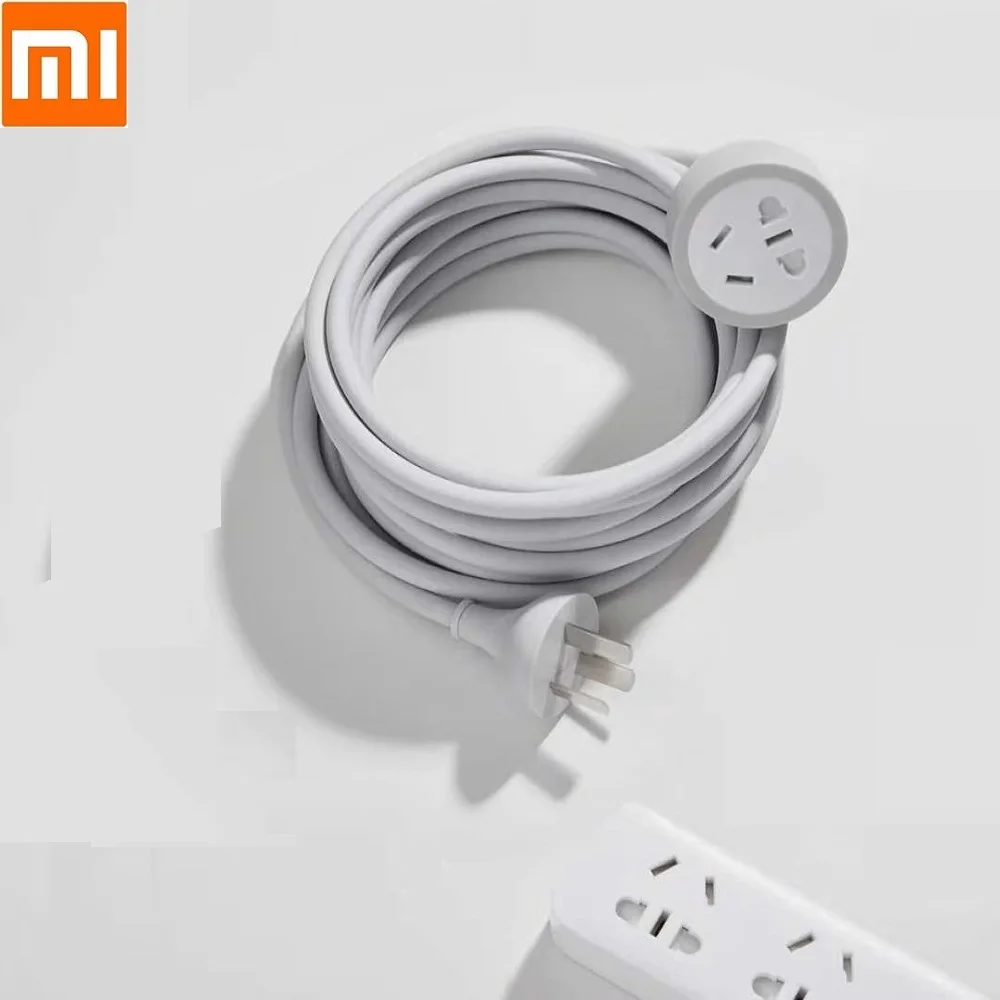 

Xiaomi mijia Mijia Patch panel Extension cord Overload protection socket Power extension cord household single hole plug 4.8M