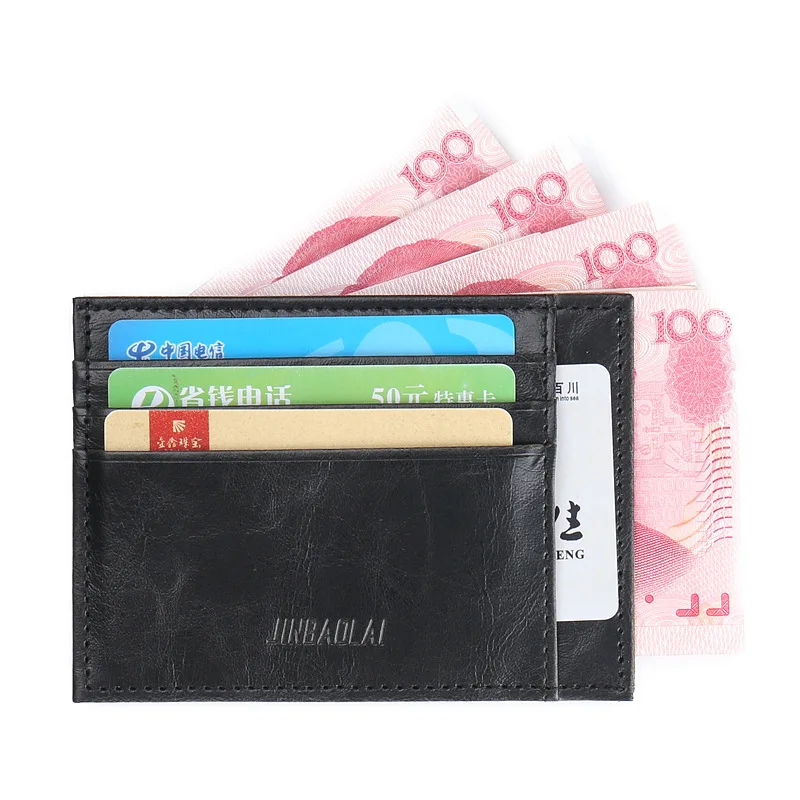 Модный тонкий кошелек из искусственной кожи для кредитных карт, держатель для карт, кошелек для банковских карт, сумка для монет, кожаный мужской кошелек для путешествий, Женский держатель для карт, чехол