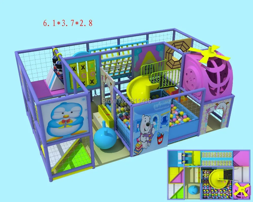 

CE certified children indoor playground equipment CIT-IN0604