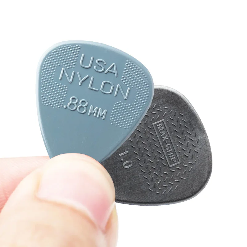 Стандартные медиаторы для гитары Dunlop Nylon Max Grip 1 шт. гитарные фитили 0 6/0 73/0 88/1 0/1 14/1 5