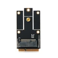 M.2 NGFF ключ к Мини PCI-E PCI Express конвертер адаптер для Intel 9260 8265 7260 AC NGFF, Wi-Fi Bluetooth Беспроводной карты - фото