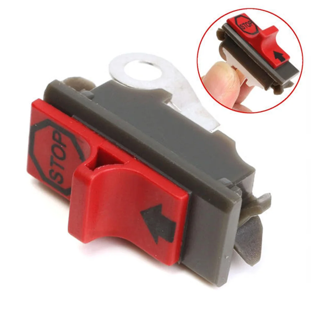 

On Off Flameout Mini Motor Tool Gardening Plastic Chain Saw Home Engine Parts Replacement Fitting Stop Switch For Husqvarna