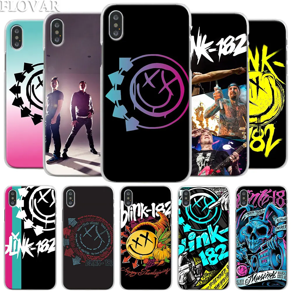 

Blink 182 Band Phone Case for Apple iPhone X XR 7 8 Plus 6 6s Plus XS MAX SE Phone Case Coque