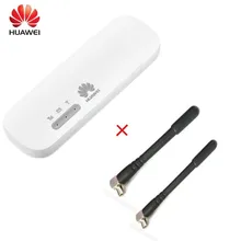 Разблокированный huawei E8372 E8372h-153 E8372h-608 с антенной 2 шт 150 м LTE USB Wingle LTE 4G USB WiFi модем автомобильный wifi