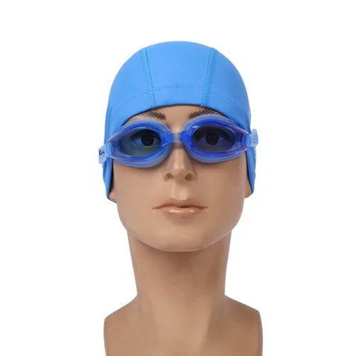 Swimming Accessories Adults Men/Women High Elastic Waterproof PU Fabric Protect Ears Long Hair Sports Swim Pool Hat Swimming Cap 5