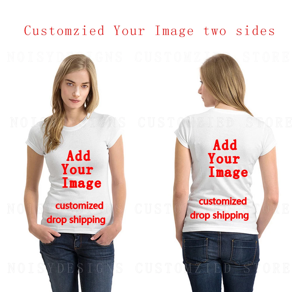 

Noiysdesigns 3D Customized Image Women 3d Print T-shirt Ladies O-neck Tops Tee Breathable Drop Shipping Sexy Underwear G-String
