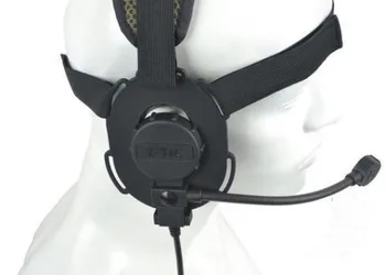 

Z Tactical headset headphone Bowman Evo III Headset Airsoft Mic Radio Boom 3 Black TAN zTactical Z029