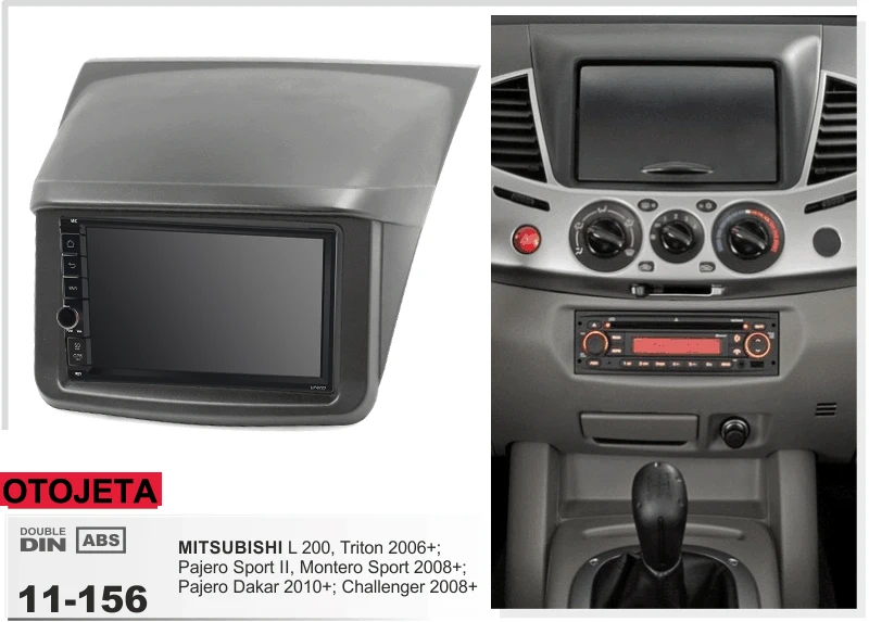 

Car radio with frame Android 9.1 Autoradio GPS Player for MITSUBISHI L200 Triton 2006+ Pajero Multimedia recorder stereo device