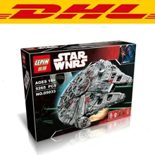 5265Pcs LEPIN 05033 Star Wars Ultimate Collector’s Millennium Falcon Model Building Kit Blocks Bricks Toy Compatible Legoe 10179