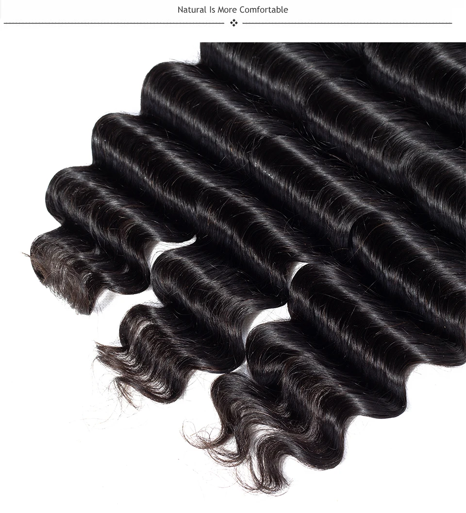 human hair bundles with closure