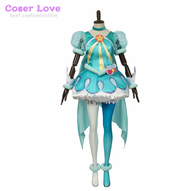 Звездное мерцание Precure Pretty Cure Hagoromo Lala Cure Milky costumeхэллоуин Рождество год