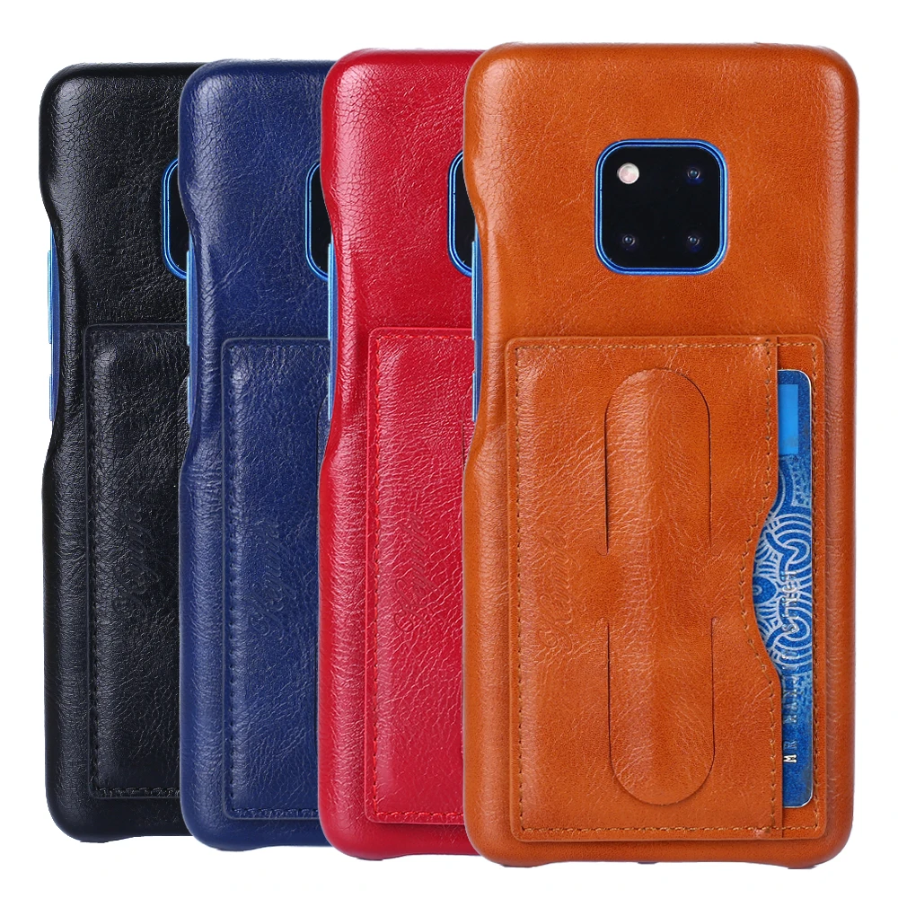 Чехол для телефона huawei Коврики 20 Pro P20 P30 Lite из искусственной кожи Жесткий PC