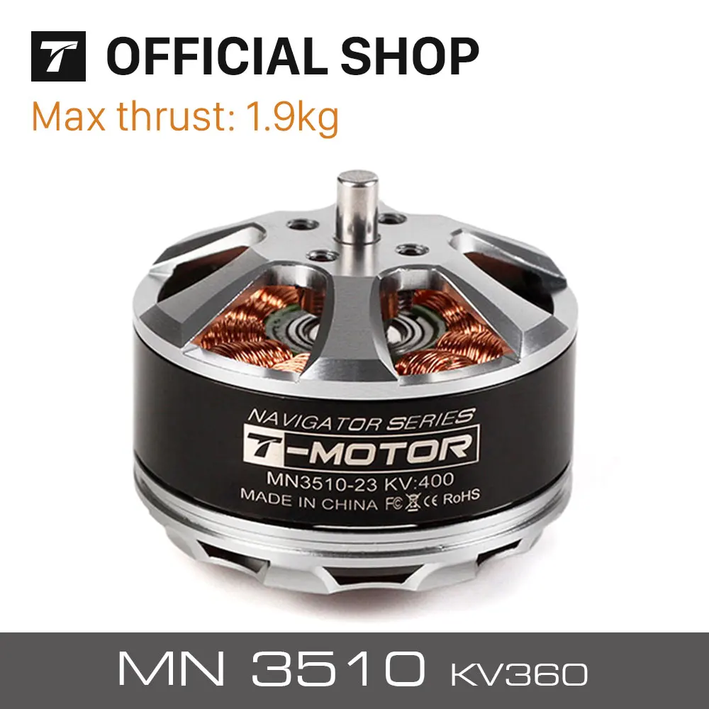T Motor MN3510 KV360 Remote Control brushless motor for UAV/RTF RC