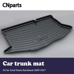 Cnparts 1 комплект автомобиль грузовой задний багажник автомобиля коврик для Ford Fiesta, хэтчбек Mk7/7,5 2009 2010 2011 2012 2013 2014 2015 2016 2017 аксессуары