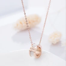 

Simple Ring Gold color Fatima Bar Necklace Long Strip Pendant Necklaces Women 2015 Jewelry