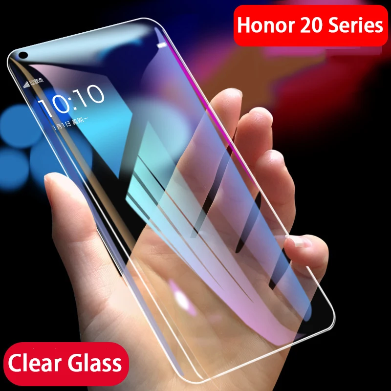 

9H protective tempered Glass on the for Huawei Honor 20 Pro 10 9 Lite 9X Honor9 Honor10 Honor20 safety phone screen protector HD