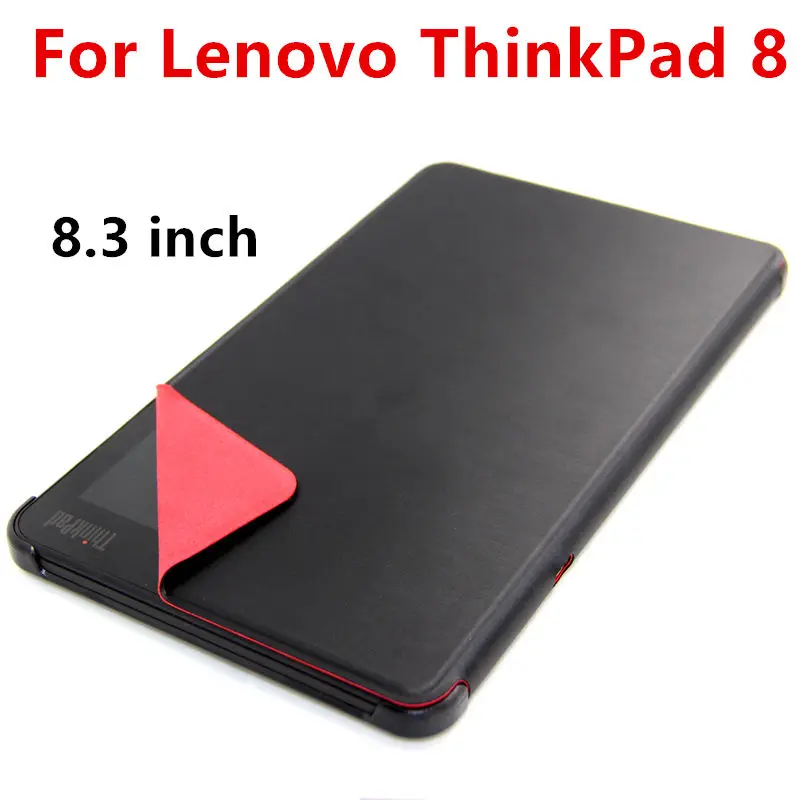 

Case For Lenovo ThinkPad 8 Protective PU Smart cover Protector Faux Leather Tablet For ThinkPad 8 Cover Cases 8.3 inch