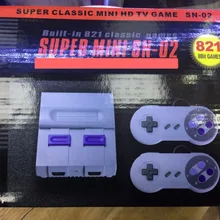 60 шт. Мини HD HDMI ТВ Видео игровая консоль ручной ретро семейная игровая консоль встроенный 821 классический для игр двойной геймпад PAL