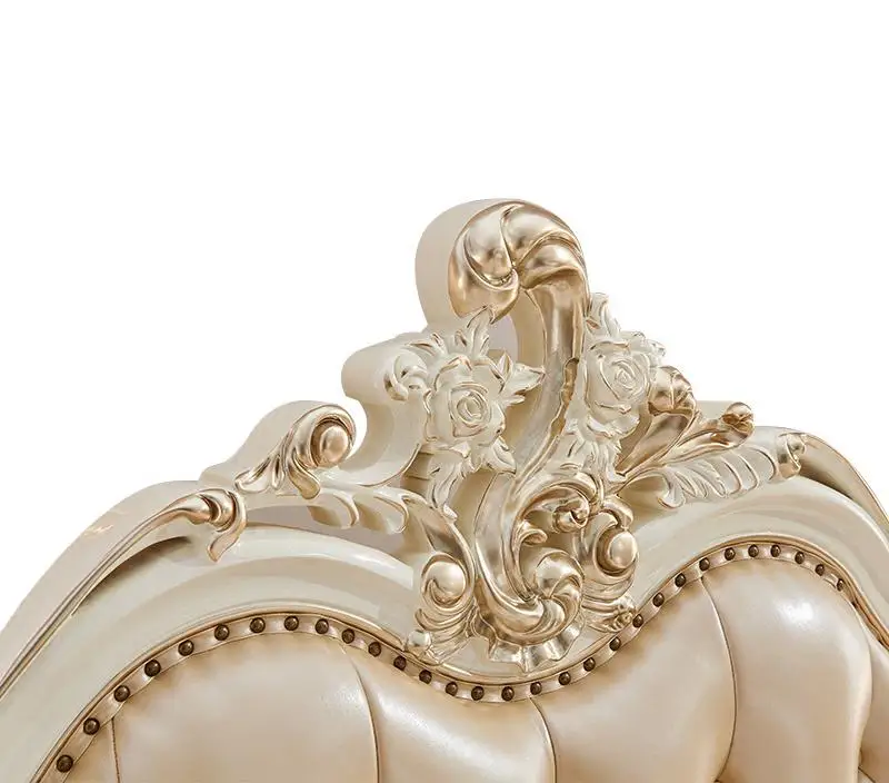 عالية الجودة أنيقة غرفة نوم مجموعات 3 قطعة في 1 مجموعة الأبيض كبيرة سرير خشبي