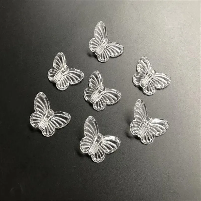 

60pcs plastic Butterfly for String Light Multi Colors Led Lamp Outdoor Decorative Lighting for Halloween Garden Party Christmas