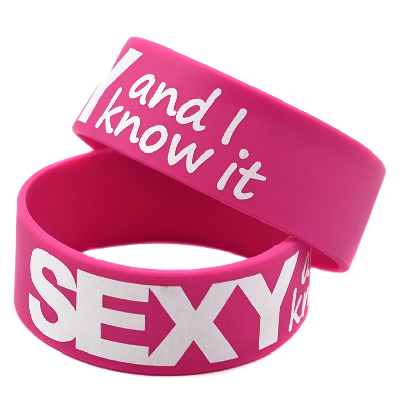 1 шт. силиконовый браслет с принтом один дюйм|silicone bracelet|bracelet braceletbracelet sexy |