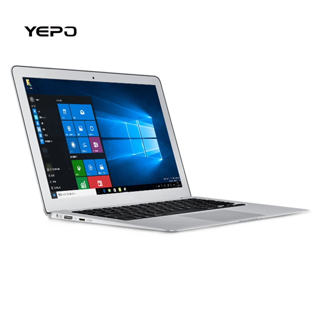 YEPO 737T WIFI Laptop Windows 10 Bluetooth 14Inch Intel Baytrail Z8350 16:9 Quad-core 2G RAM 32GB ROM Camera USB3.0 Notebook