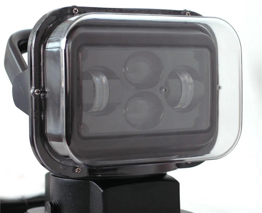 Marloo 4D 7 дюймовый светодиодный поисковый светильник 60W светодиодный с дистанционным управлением морской Светодиодный точечный светильник 4x4 головной светильник s 12/24v для бездорожья для лодок, грузовиков