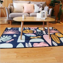 Коврик AOVOLL для гостиной, роскошный напольный светильник в Европейском стиле, с принтом, для детской комнаты, дивана, спальни, микрофибра, Рождественский коврик