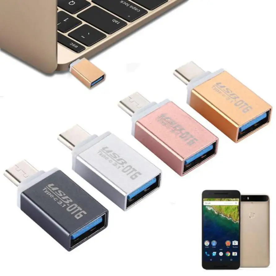 

Best Price high Speed USB to Type C USB 3.1 Data Adapter for Oneplus 2 /Nexus 6p Type-C Free Shipping aug