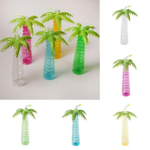 

1x Hawaiian Coconut Palm Tree Juice Drinks Cup Tropical Kids Birthday Decor