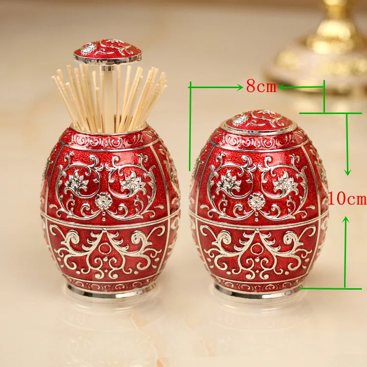 Romantic Russia New Arrival Automatic toothpick box Home decoration